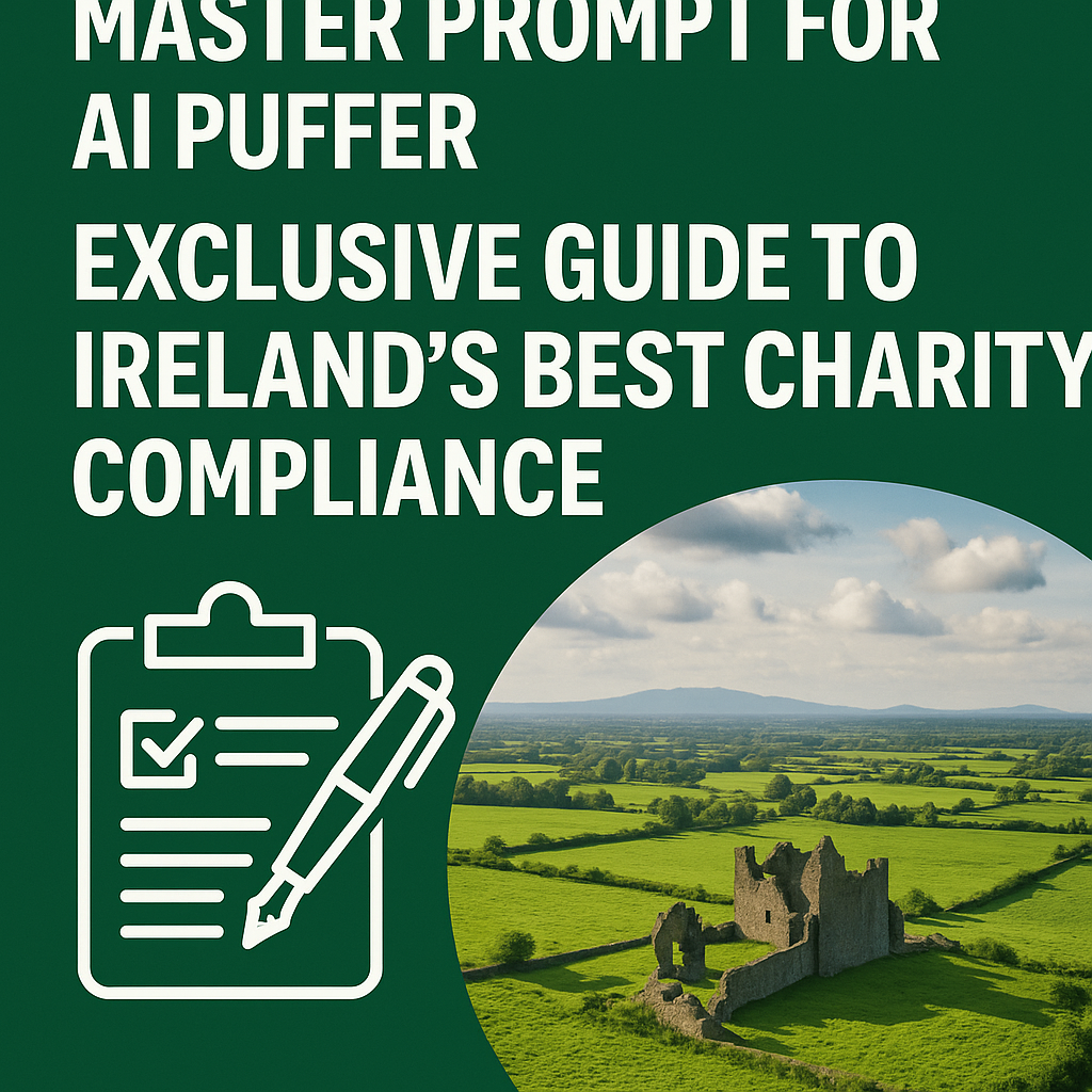 Master Prompt for AI Puffer: Exclusive Guide to Ireland’s Best Charity Compliance